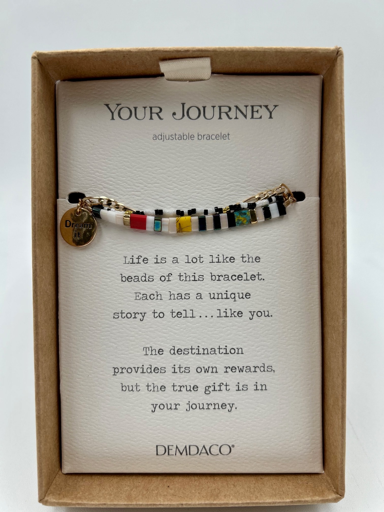 your journey dainty bracelet